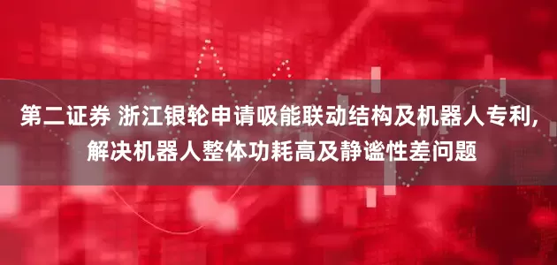 第二证券 浙江银轮申请吸能联动结构及机器人专利, 解决机器人整体功耗高及静谧性差问题
