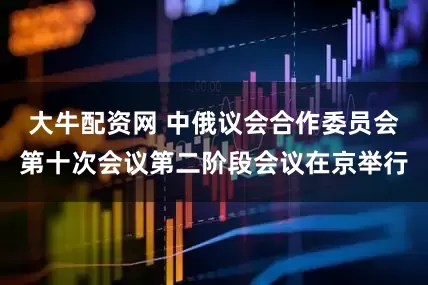 大牛配资网 中俄议会合作委员会第十次会议第二阶段会议在京举行