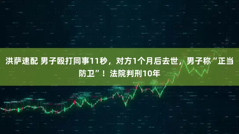 洪萨速配 男子殴打同事11秒,对方1个月后去世,男子称“正当防卫”!法院判刑10年